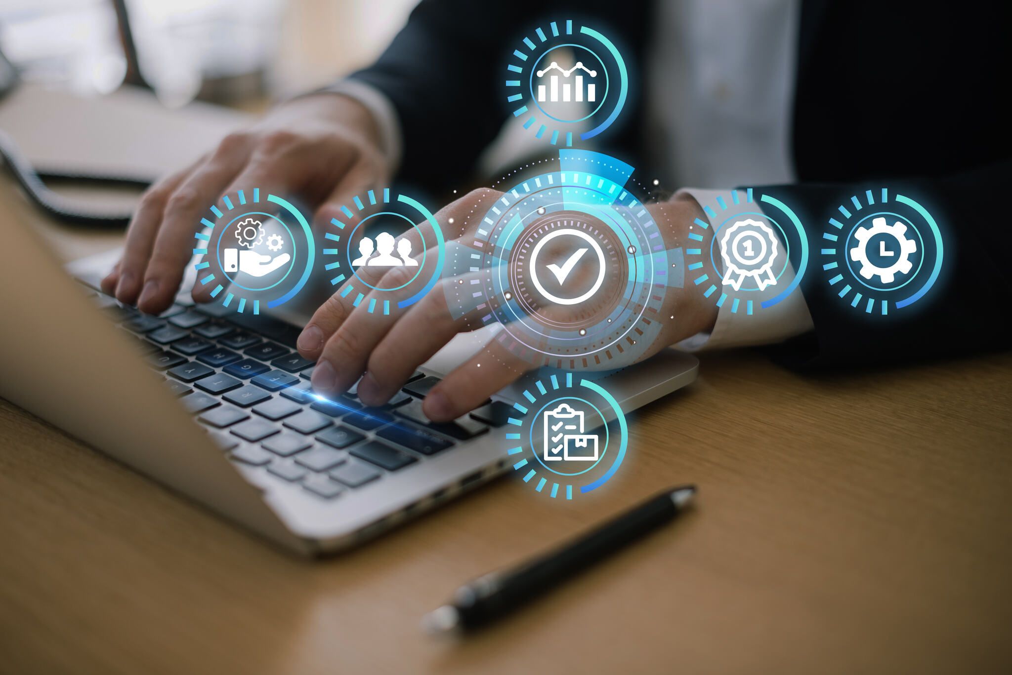 العمليات التجارية الرقمية وتكامل التكنولوجيا